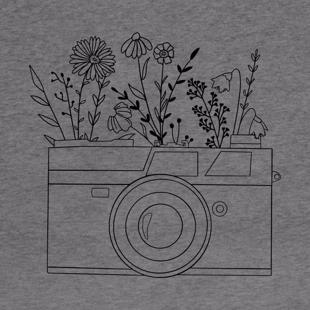 Wildflowers Camera by Designs by Katie Leigh